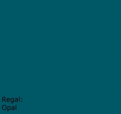 OPTIFIT Singleküche »Mini« inkl. E-Geräten, Breite 242 cm Blau »Oslo«